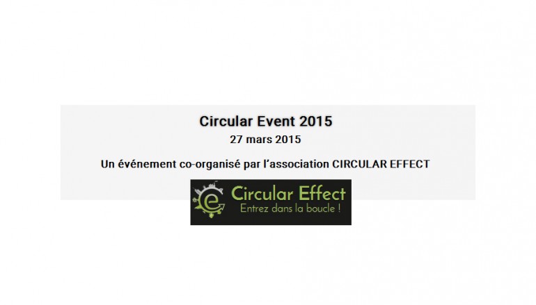 Circular Event 2015 – Cergy Pontoise le 27 mars 2015