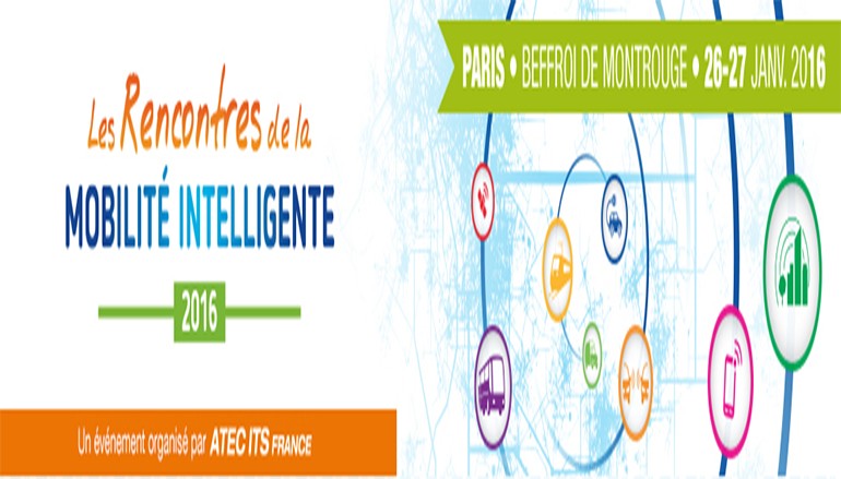 Les Rencontres de la Mobilité Intelligente – Paris le 26 et 27 janvier